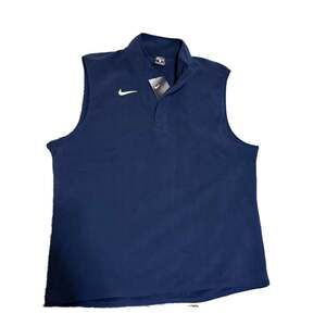 Nike Fleece Vest - Blue (Men’s Medium)